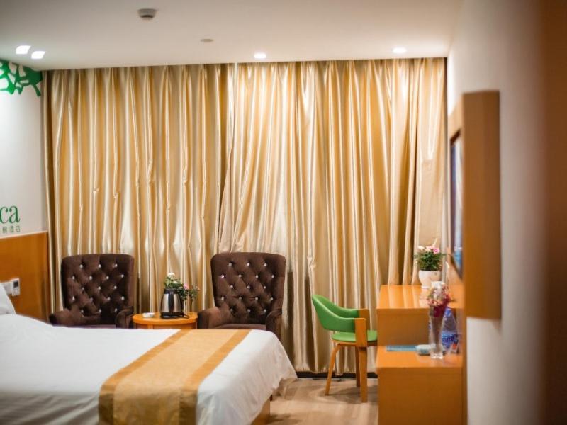 Vatica Shangdong Zaozhuang Tengzhou Railway Station Hotel Buitenkant foto