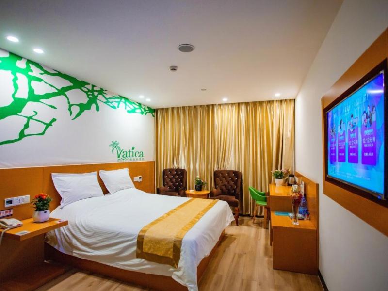 Vatica Shangdong Zaozhuang Tengzhou Railway Station Hotel Buitenkant foto