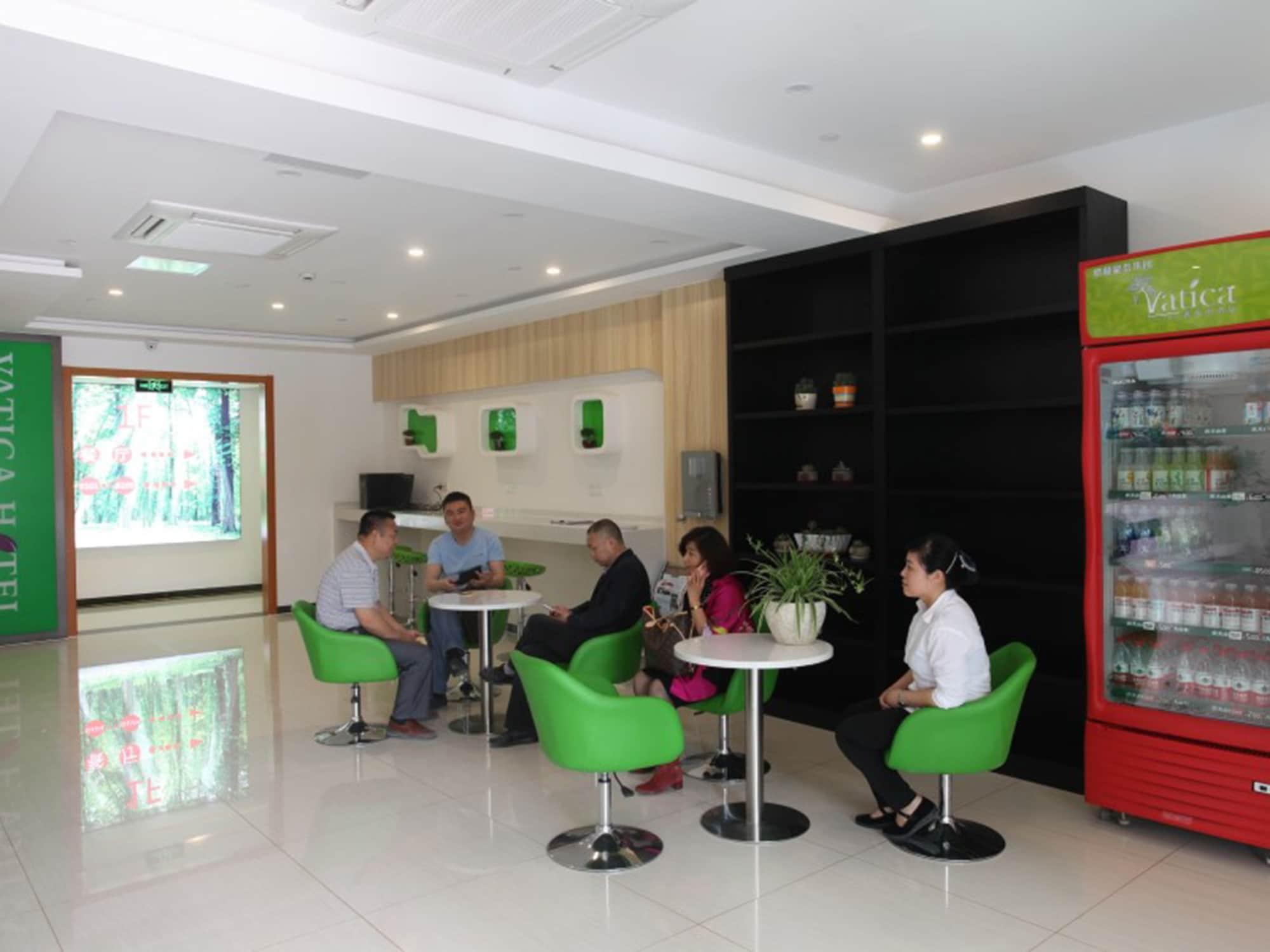 Vatica Shangdong Zaozhuang Tengzhou Railway Station Hotel Buitenkant foto