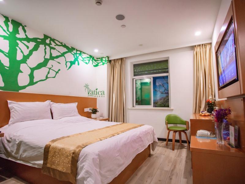 Vatica Shangdong Zaozhuang Tengzhou Railway Station Hotel Buitenkant foto