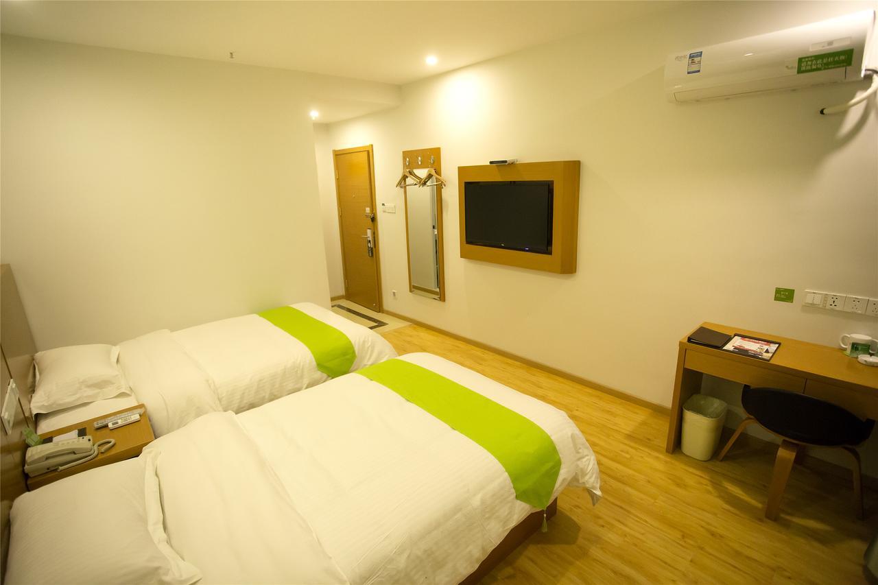 Vatica Shangdong Zaozhuang Tengzhou Railway Station Hotel Buitenkant foto