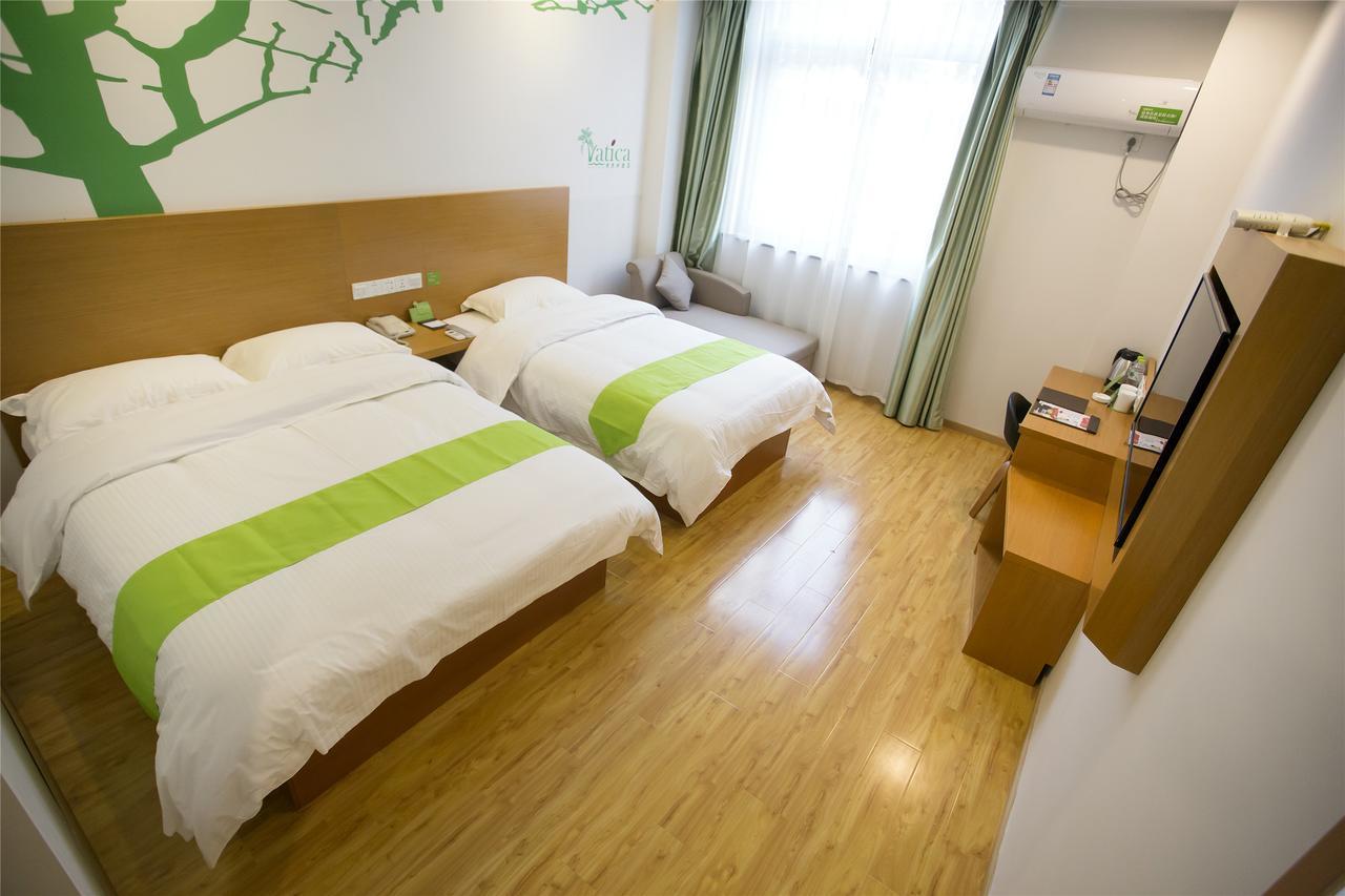 Vatica Shangdong Zaozhuang Tengzhou Railway Station Hotel Buitenkant foto